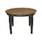 International Concepts Round 44 inx 44 in Round Top Dining Table, Hickory/Washed Coal, 44 in W, 44 in L, 30 in H, Wood T45-144R-30 - alternate 3